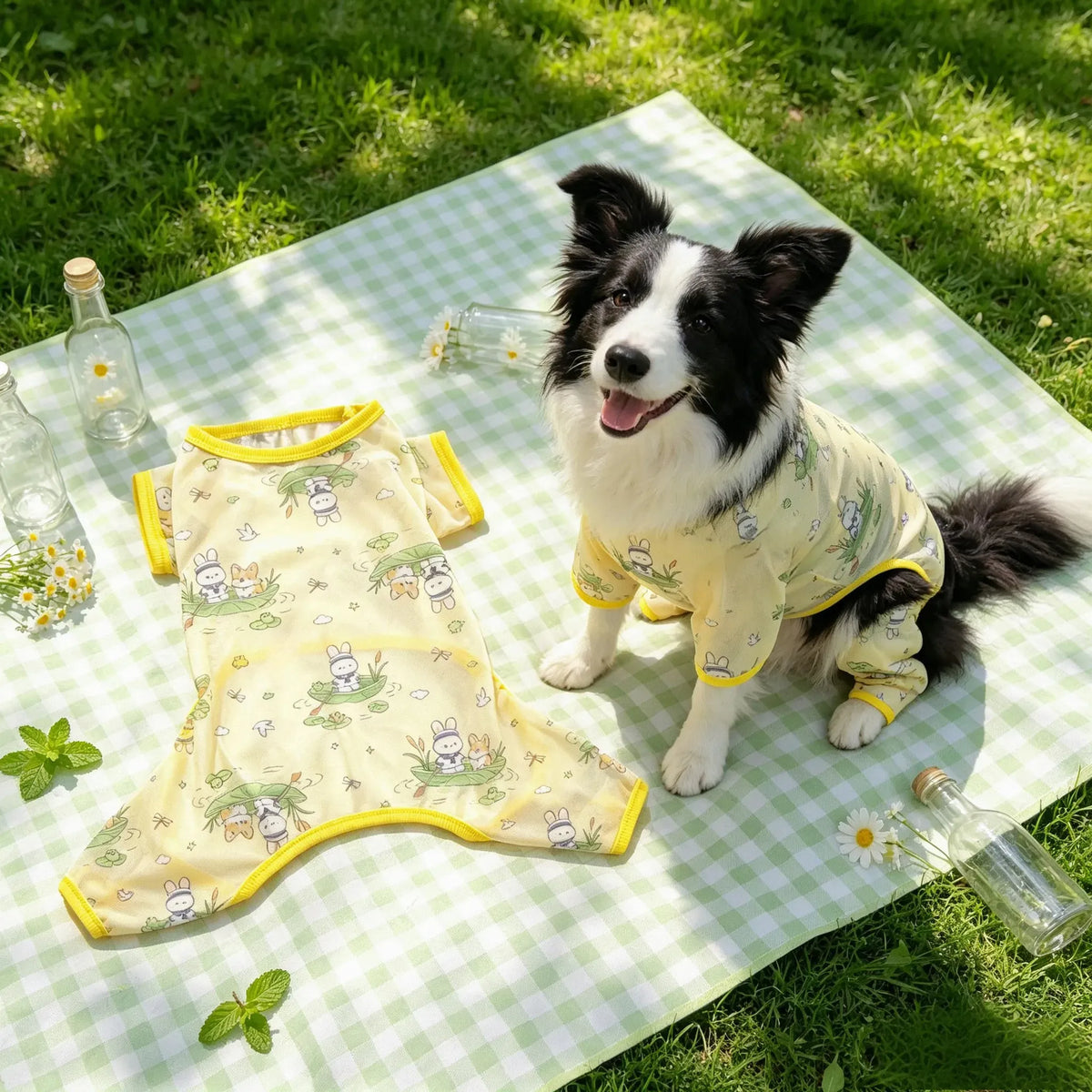 Lightweight Four-Leg Dog Shirt for Summer