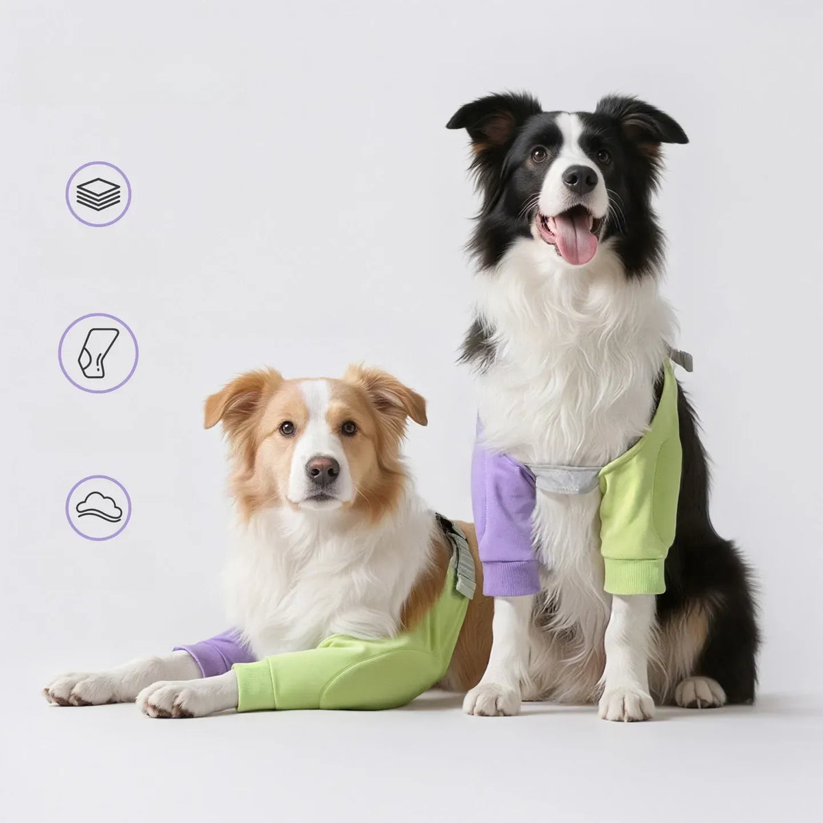 Dog Front-Leg Coverall for Medium to Large Dogs
