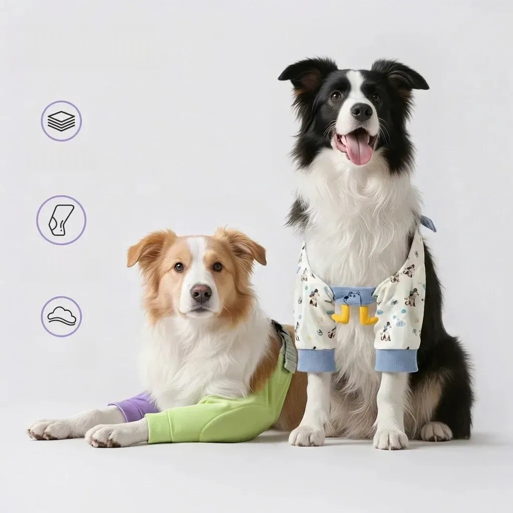 Dog Front-Leg Coverall for Medium to Large Dogs