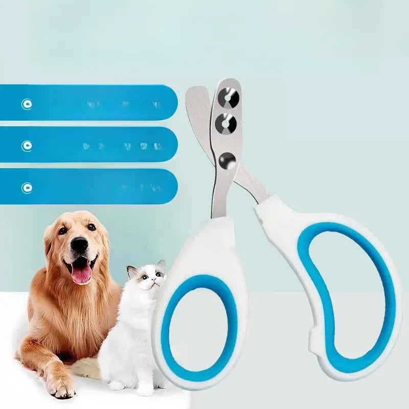 Cat Nail Clippers with Dual-Size Cutting Holes