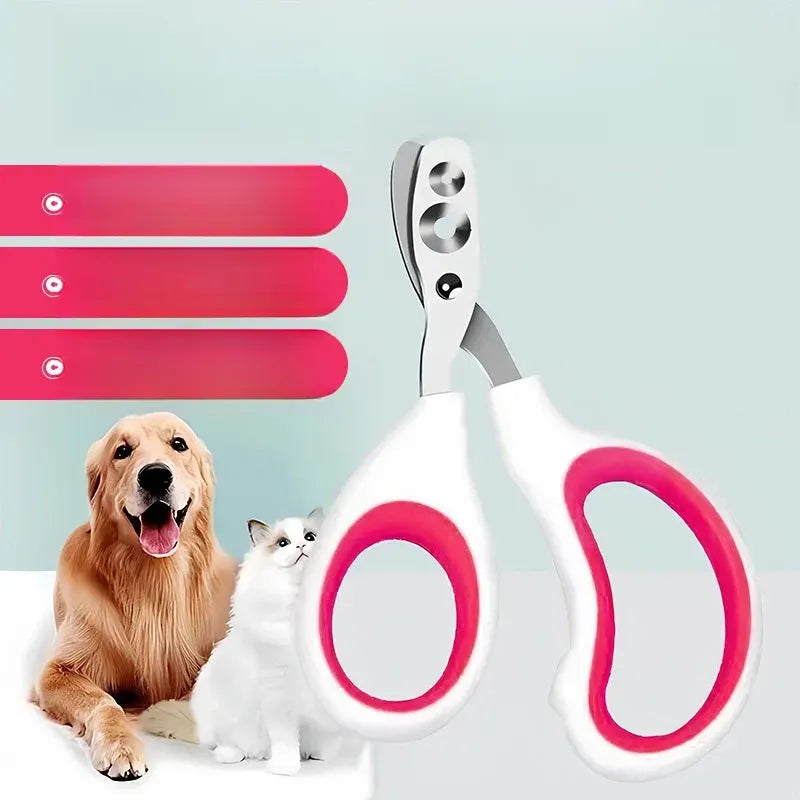 Cat Nail Clippers with Dual-Size Cutting Holes