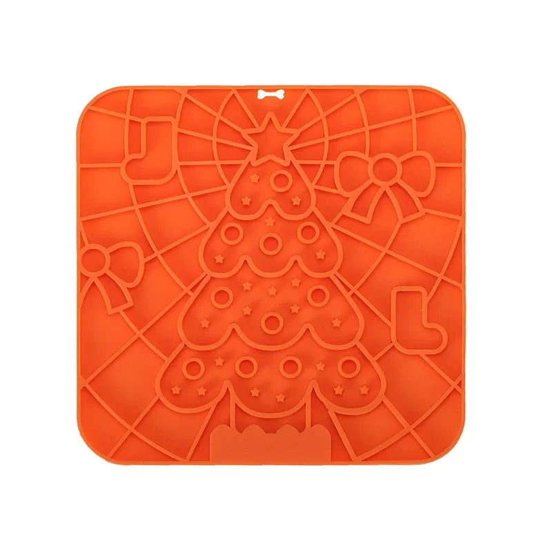 Silicone Slow Feeder Lick Mat for Dogs and Cats
