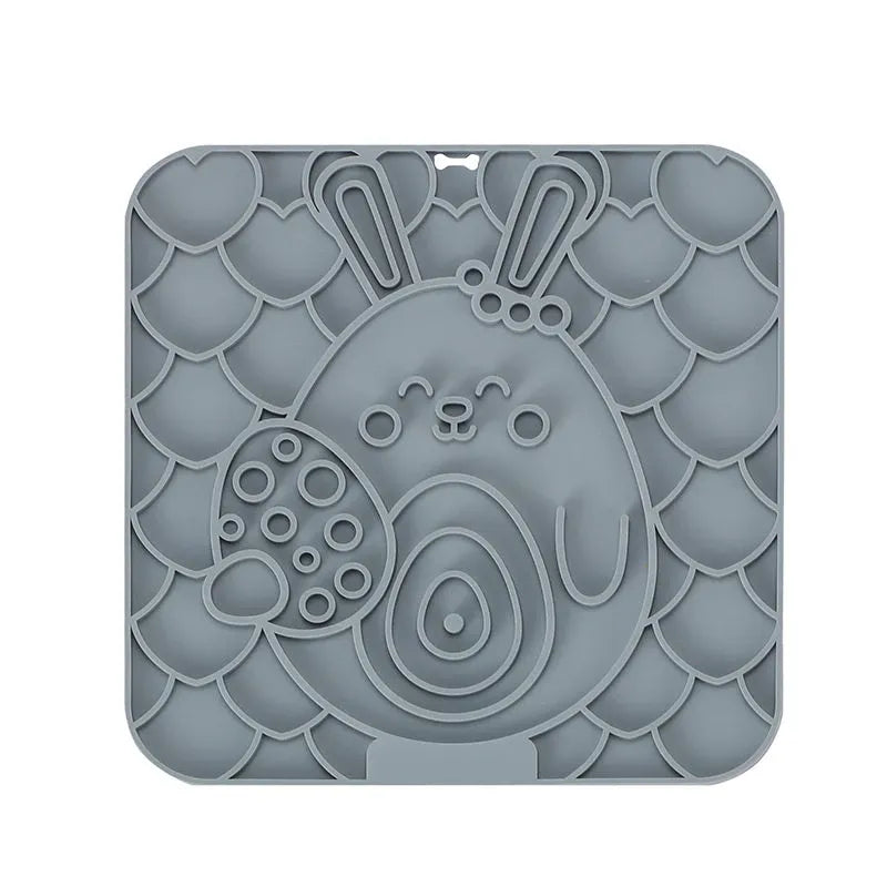 Silicone Slow Feeder Lick Mat for Dogs and Cats
