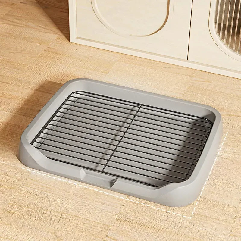 Dog Toilet Training Tray with Steel Frame