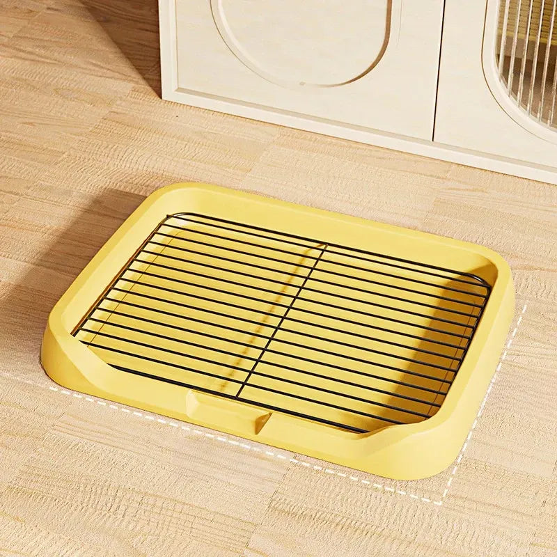 Dog Toilet Training Tray with Steel Frame