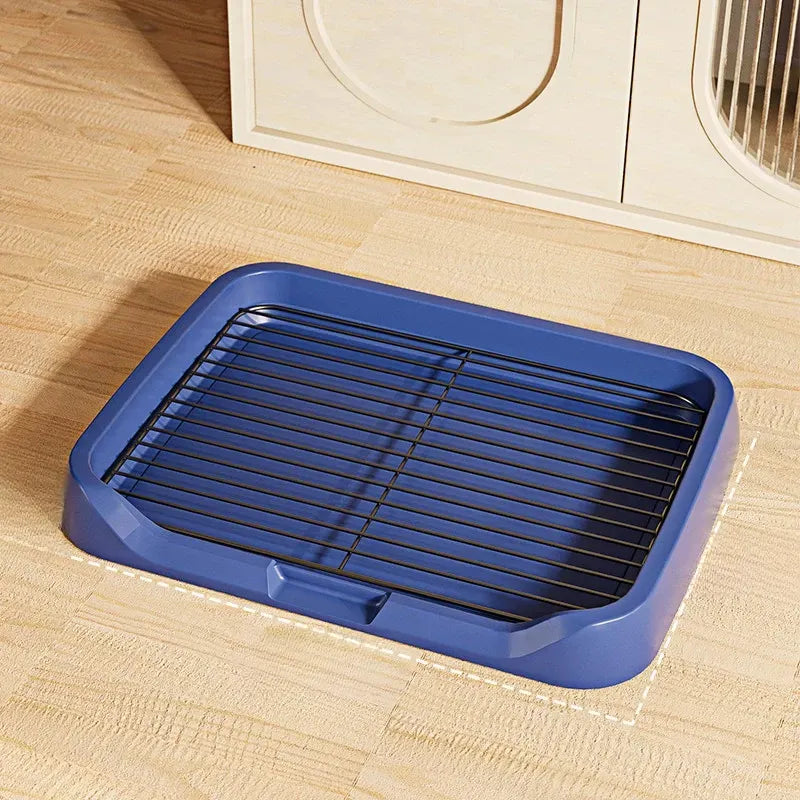 Dog Toilet Training Tray with Steel Frame