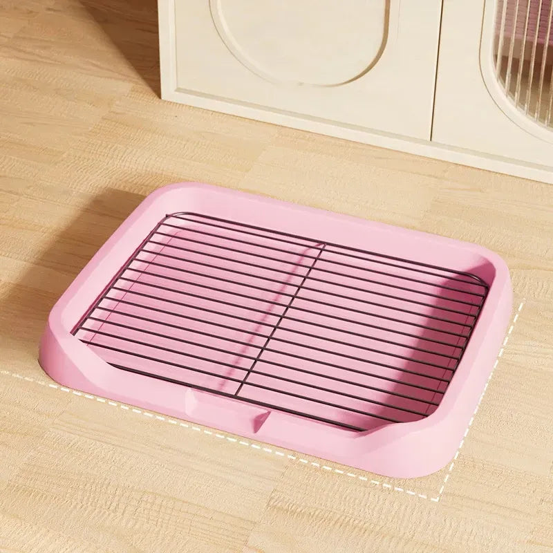 Dog Toilet Training Tray with Steel Frame