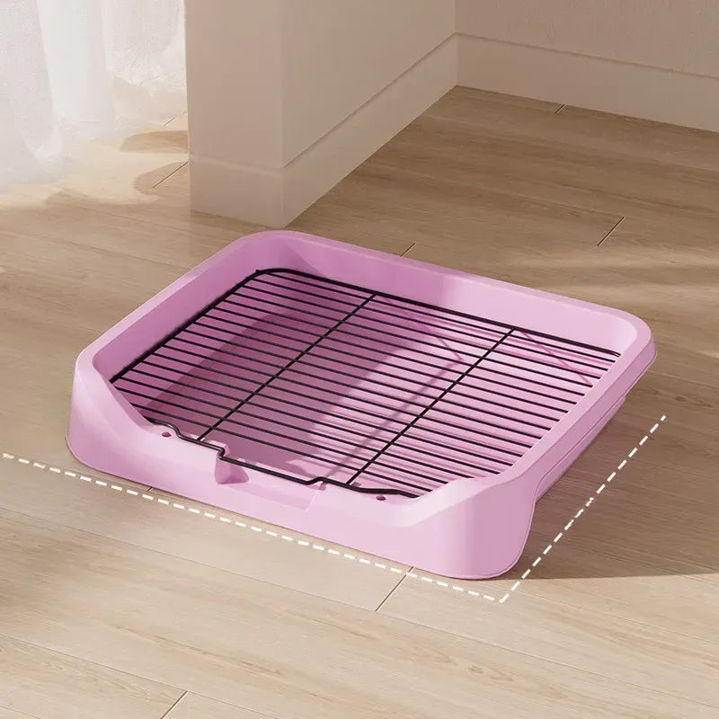 Dog Toilet Training Tray with Steel Frame