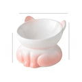 Elevated Ceramic Cat Food Bowl