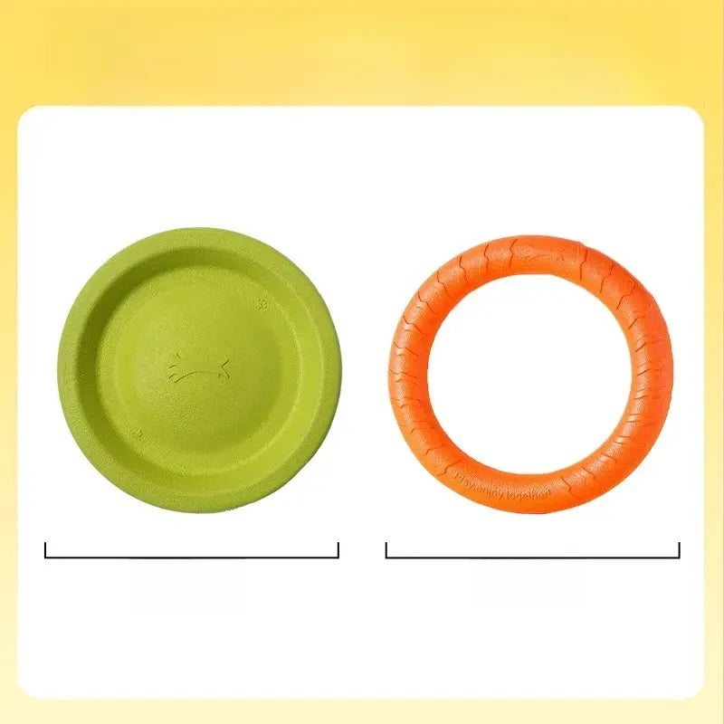Floating Dog Frisbee Toy for Interactive Outdoor Play