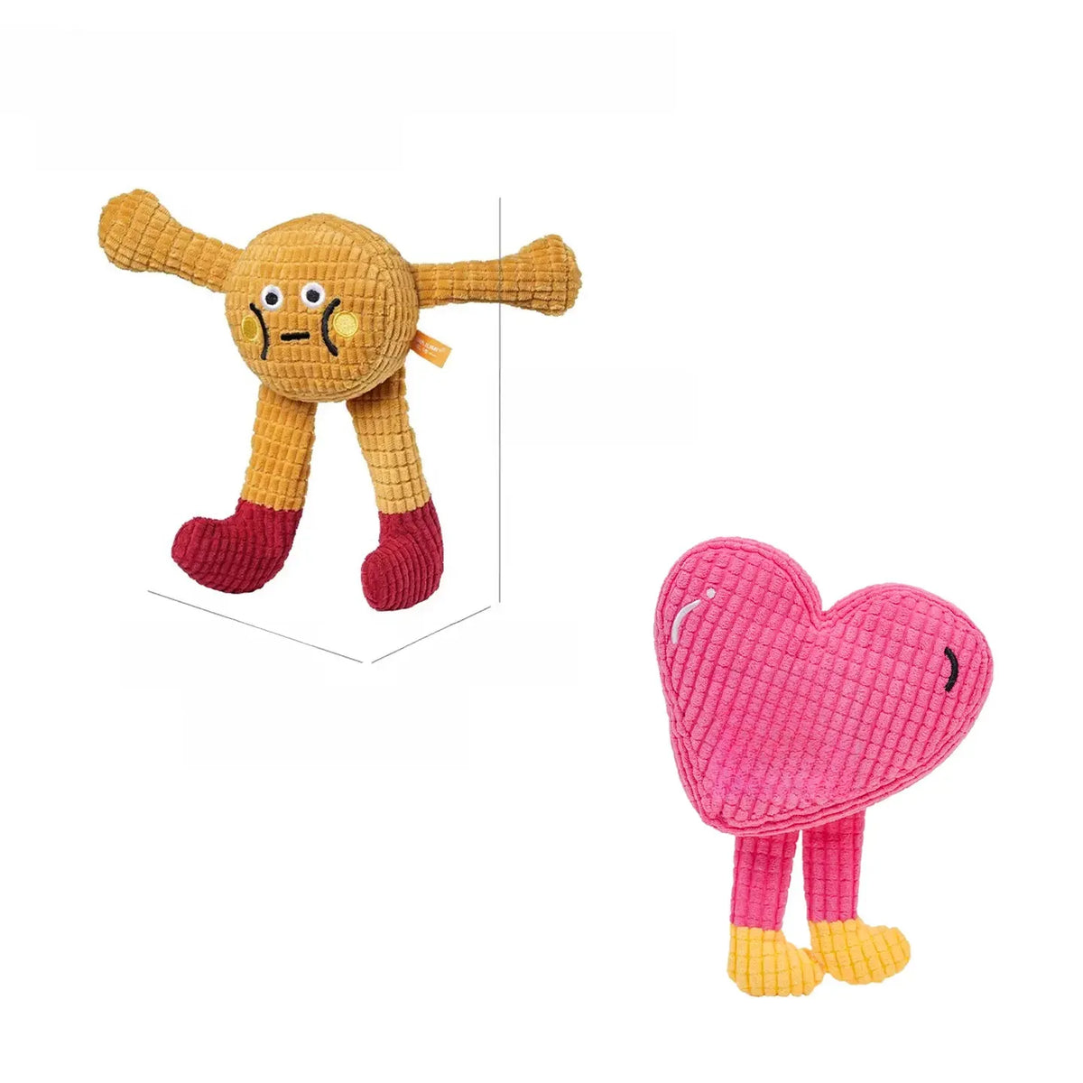 Waffle Plush Cat Toy with Crinkle Sound & Catnip
