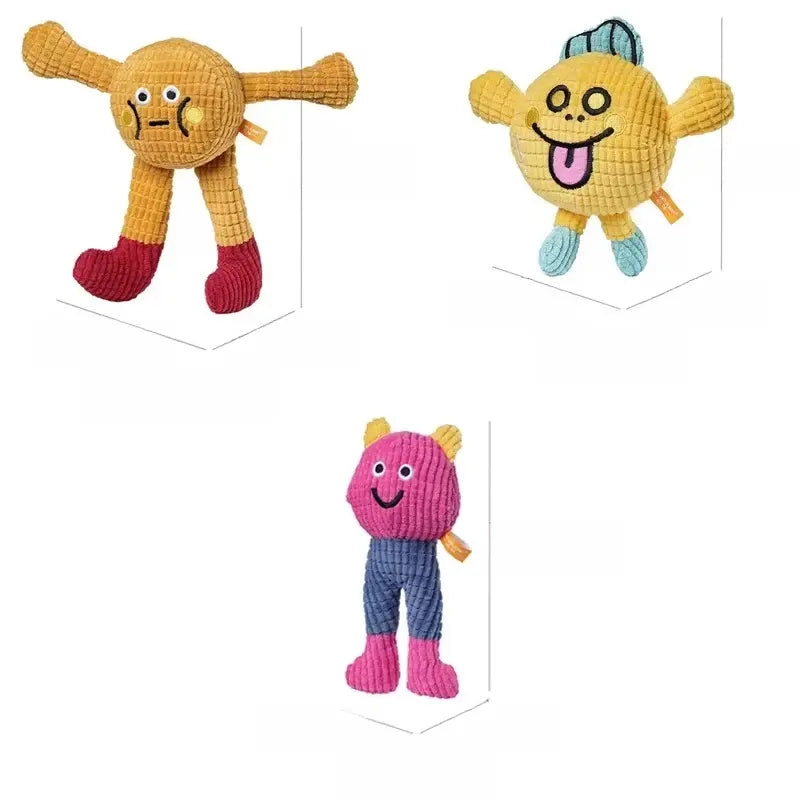 Waffle Plush Cat Toy with Crinkle Sound & Catnip