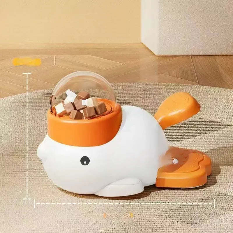 Duck Treat Dispenser Toy for Cats and Dogs