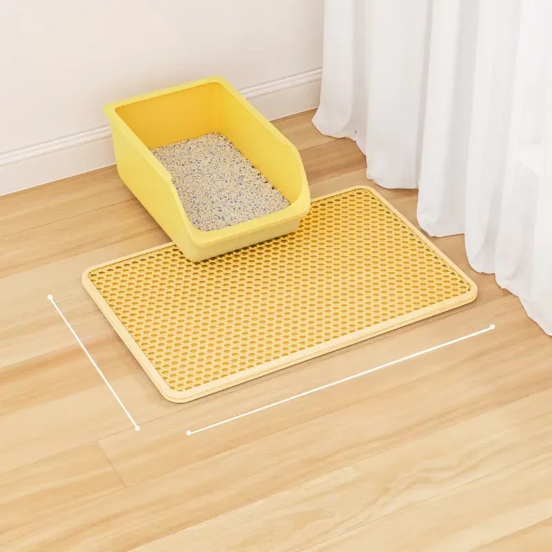 Cat Litter Mat for Catching Loose Litter Around the Box