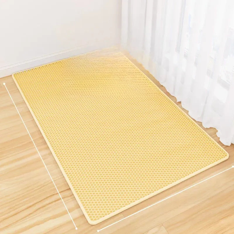 Cat Litter Mat for Catching Loose Litter Around the Box