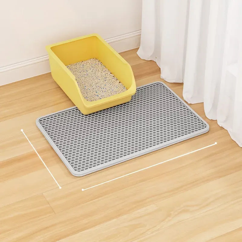Cat Litter Mat for Catching Loose Litter Around the Box