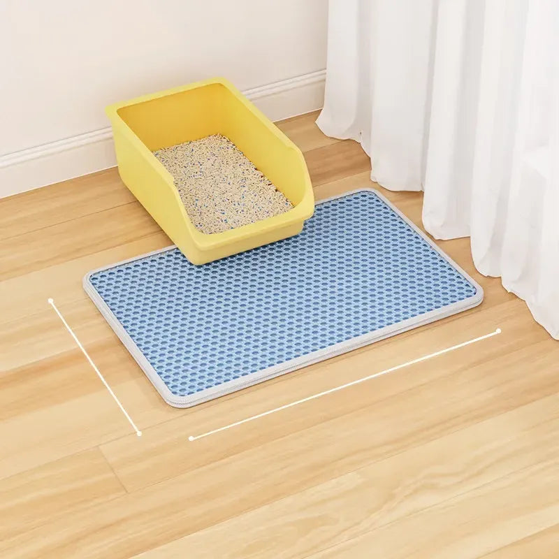 Cat Litter Mat for Catching Loose Litter Around the Box