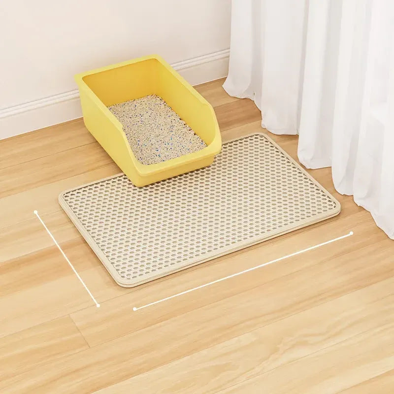 Cat Litter Mat for Catching Loose Litter Around the Box