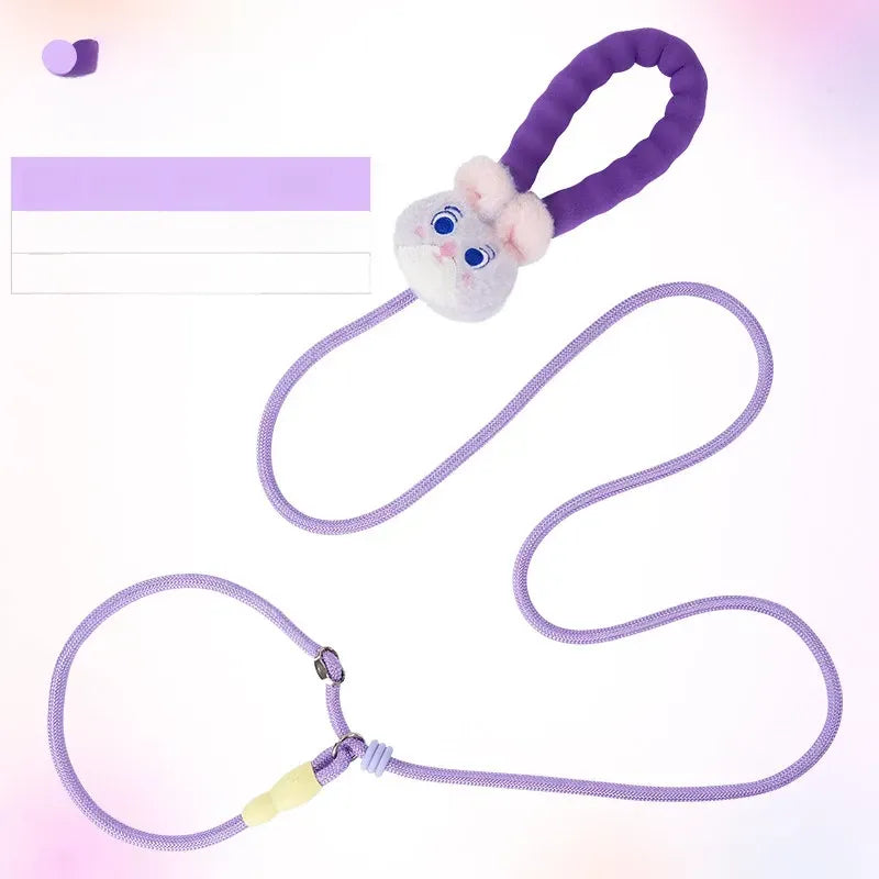 Nylon Slip Lead Dog Leash with Comfort Grip for Training