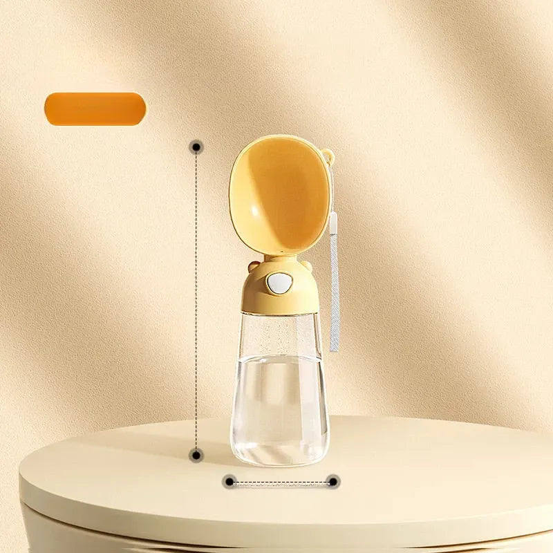 Portable Dog Water Bottle with Built-In Drinking Cup