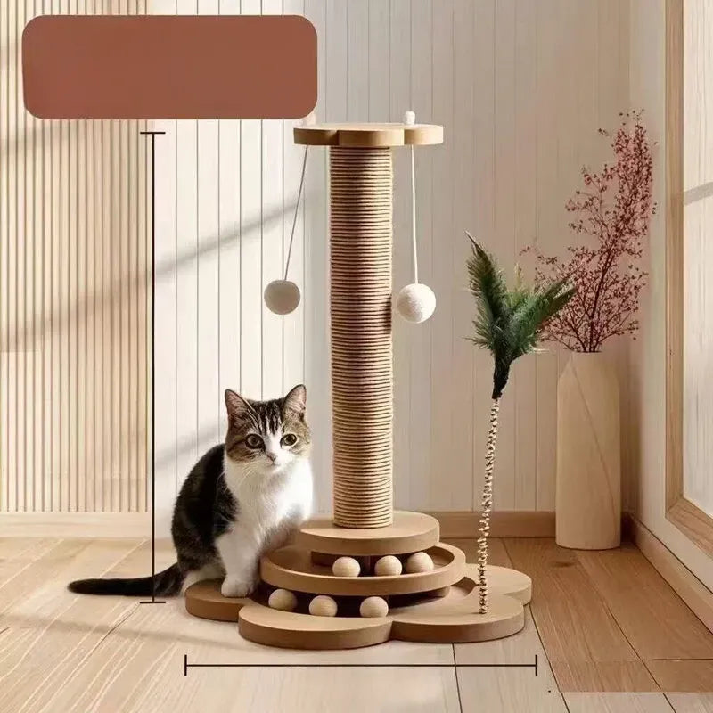 5-in-1 Cat Scratcher Turntable
