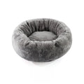 Round Plush Pet Bed for Cats and Small Dogs