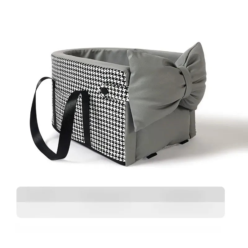 Small Pet Car Seat Bed for Dogs and Cats