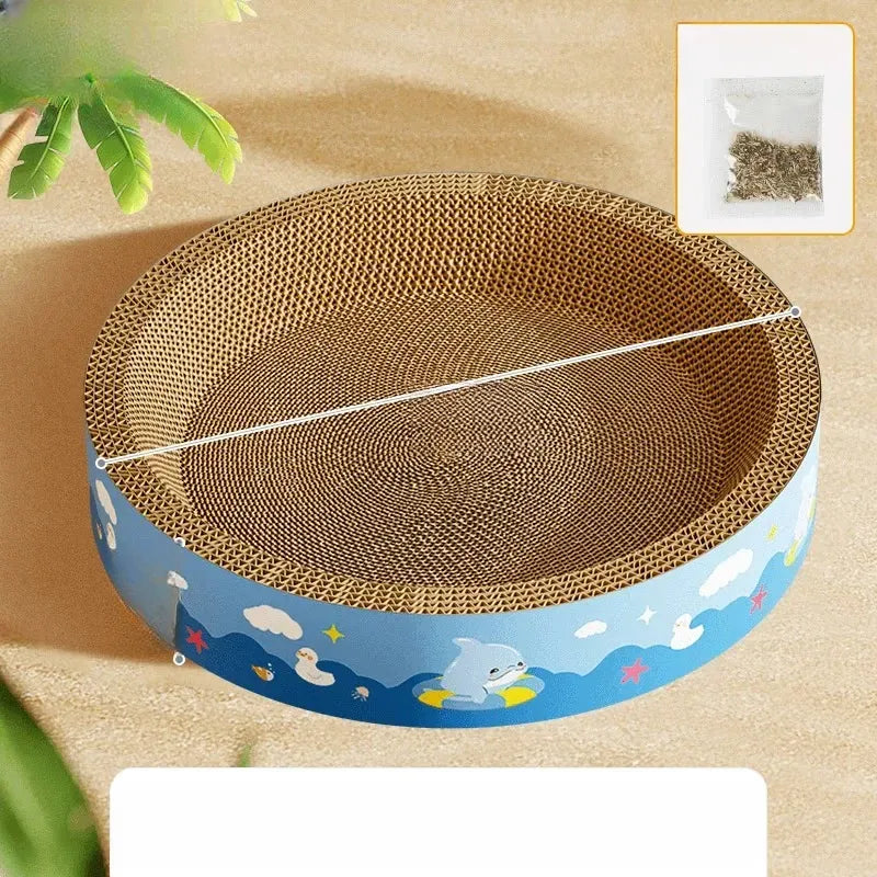 Kraft Paper Cat Scratcher Lounge