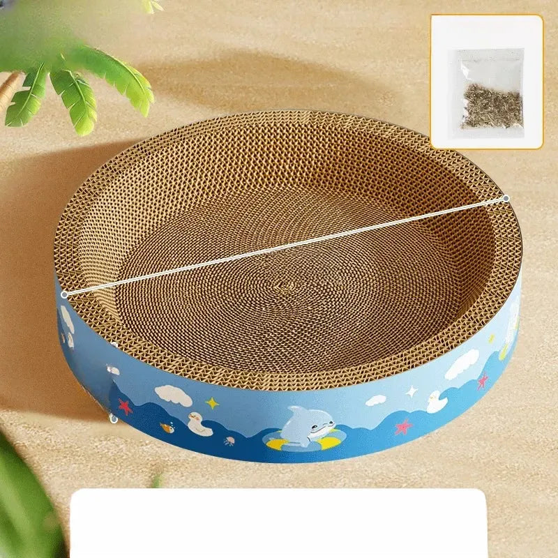 Kraft Paper Cat Scratcher Lounge