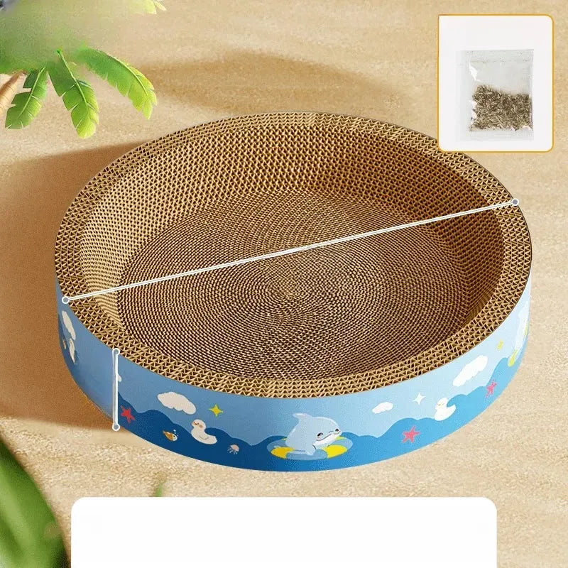 Kraft Paper Cat Scratcher Lounge