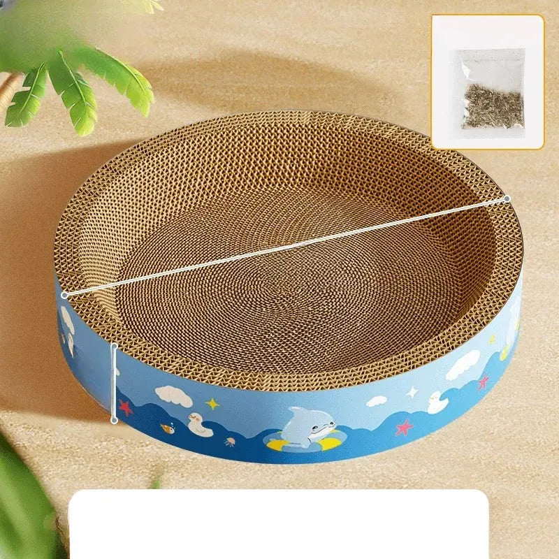 Kraft Paper Cat Scratcher Lounge