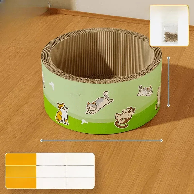 Kraft Paper Cat Scratcher Lounge