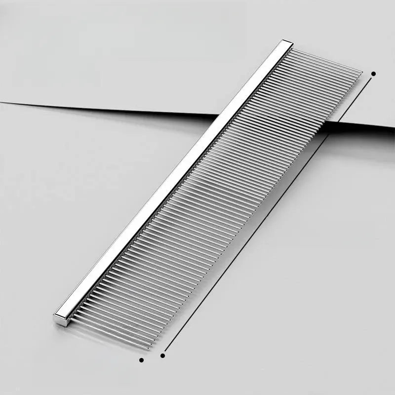 Stainless Steel Pet Grooming Comb for Cats and Dogs