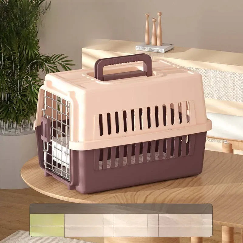 Portable Pet Carrier for Cats and Small to Medium Dogs