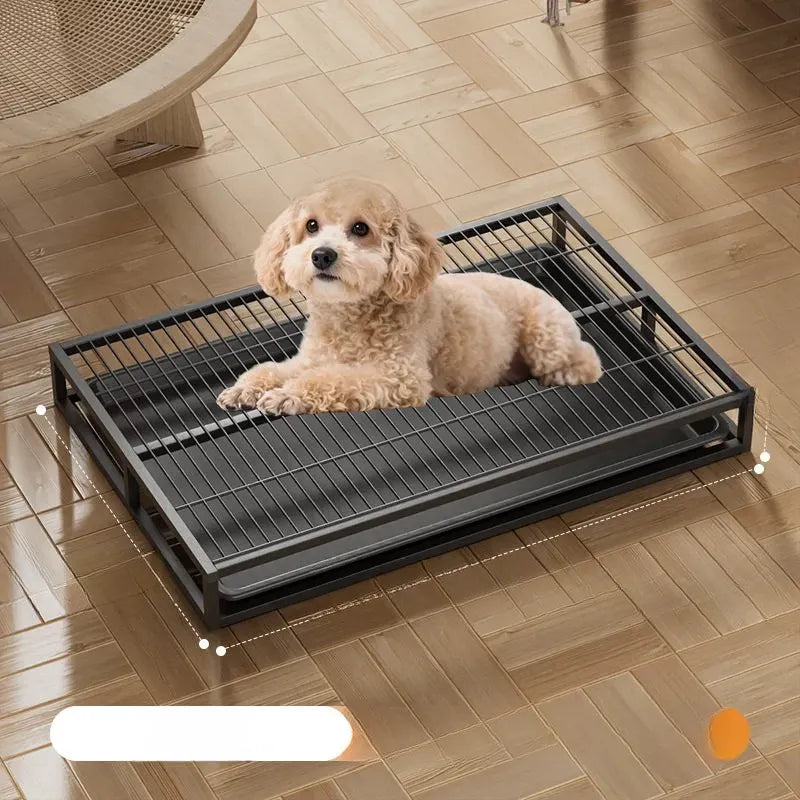 Drawer-Style Dog Potty Tray for Small to Large Dogs