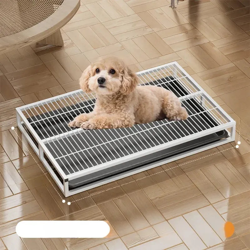 Drawer-Style Dog Potty Tray for Small to Large Dogs