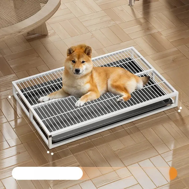 Drawer-Style Dog Potty Tray for Small to Large Dogs