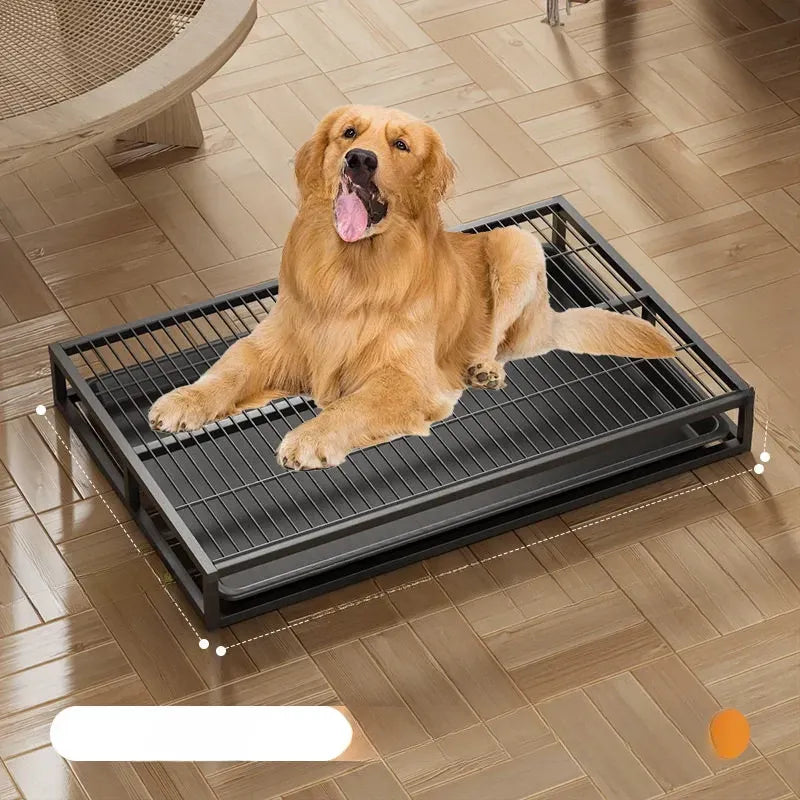 Drawer-Style Dog Potty Tray for Small to Large Dogs