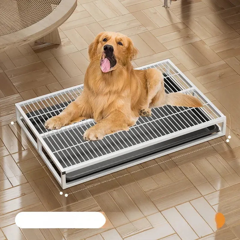 Drawer-Style Dog Potty Tray for Small to Large Dogs